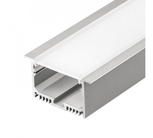 Профиль с экраном Arlight SL-LINIA62-F-2500 ANOD+OPAL 020470 Профиль с экраном Arlight SL-LINIA62-F-2500 ANOD+OPAL 020470