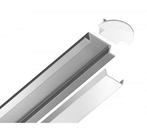 Алюминиевый встраиваемый профиль Ambrella Light Alum Profile GP1001AL Алюминиевый встраиваемый профиль Ambrella Light Alum Profile GP1001AL