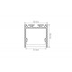 Профиль с экраном Arlight SL-LINE-3535-2500 ANOD+OPAL 020462