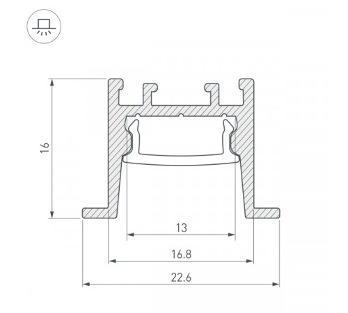 Профиль Arlight SL-COMFORT 031769