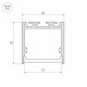 Профиль Arlight SL-LINE-3535-2000 ANOD 019306