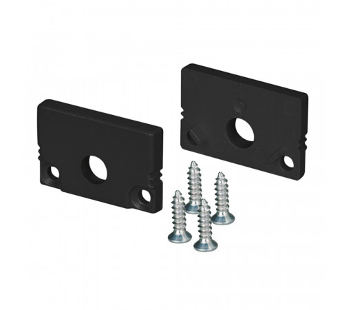 Заглушка Arlight SL-SLIM20-H13 BLACK с отверстием 037513 Заглушка Arlight SL-SLIM20-H13 BLACK с отверстием 037513