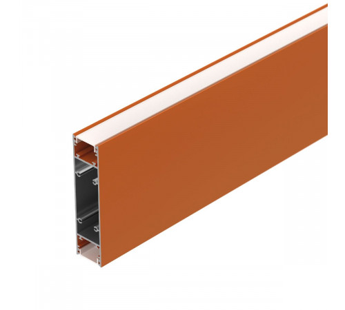Алюминиевый профиль Arlight SL-LINE-25100-DUAL-2500 ORANGE 050507 Алюминиевый профиль Arlight SL-LINE-25100-DUAL-2500 ORANGE 050507