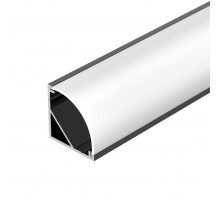 Алюминиевый профиль Arlight SL-KANT-H20-2000 BLACK 049016