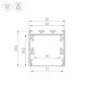 Алюминиевый профиль Arlight LINE-S-3535-2500 WHITE 041833