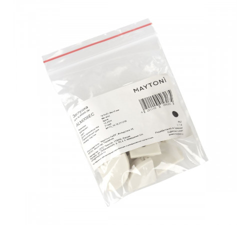 Комплект заглушек Maytoni Led strip для профиля ALM008S 10 шт ALM008EC Комплект заглушек Maytoni Led strip для профиля ALM008S 10 шт ALM008EC