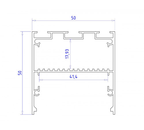 Алюминиевый профиль Ambrella Light Profile System GP3100BK Алюминиевый профиль Ambrella Light Profile System GP3100BK
