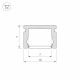 Профиль Arlight PIK-1007-2000 ANOD 023856