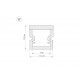 Профиль Arlight WPH-LINE-1212-2000 OPAL 023302