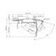Профиль с экраном Arlight ALU-STAIR-DK-2000 ANOD+FROST 015473