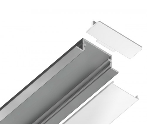 Алюминиевый встраиваемый профиль Ambrella Light Alum Profile GP1200AL Алюминиевый встраиваемый профиль Ambrella Light Alum Profile GP1200AL