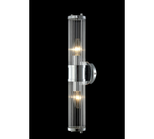 Подсветка для зеркал Crystal Lux Sancho SANCHO AP2 CHROME Подсветка для зеркал Crystal Lux Sancho SANCHO AP2 CHROME