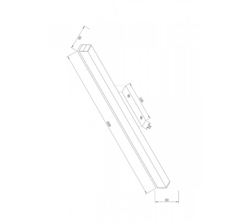 Подсветка для зеркал Maytoni Fichte MIR012WL-L14B4K Подсветка для зеркал Maytoni Fichte MIR012WL-L14B4K