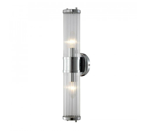Подсветка для зеркал Crystal Lux Sancho SANCHO AP2 CHROME Подсветка для зеркал Crystal Lux Sancho SANCHO AP2 CHROME