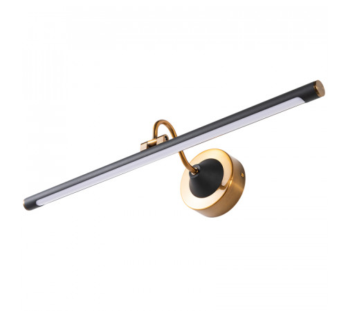 Подсветка для зеркал Arte Lamp Sol A7912AP-1BK Подсветка для зеркал Arte Lamp Sol A7912AP-1BK