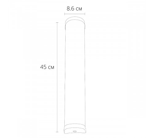Подсветка для зеркал Arte Lamp Aqua-bara A5210AP-3BK