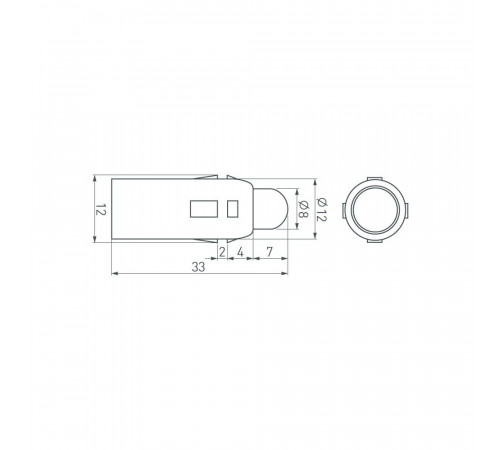 Модуль герметичный Arlight ARL-D12 5V RGB 023329 Модуль герметичный Arlight ARL-D12 5V RGB 023329