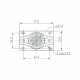 Модуль герметичный Arlight ARL-ORION-S30-12V White 15x55 deg (3535, 1 LED) 026538