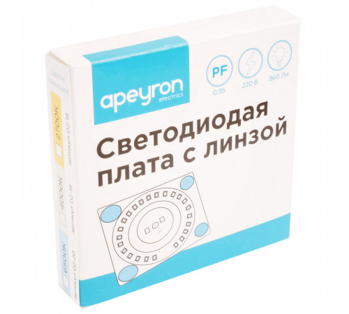 Светодиодная плата Apeyron 220В 2835 12Вт 6500К IP20 02-20 Светодиодная плата Apeyron 220В 2835 12Вт 6500К IP20 02-20
