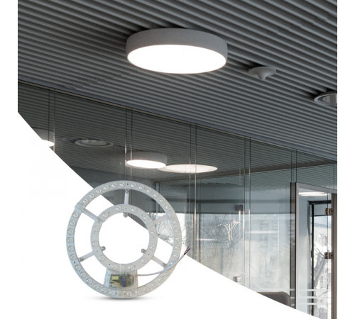 Светодиодный модуль со встроенным драйвером Apeyron 230В 2835 72Вт 5200 лм DIM 3000-6500К 02-69