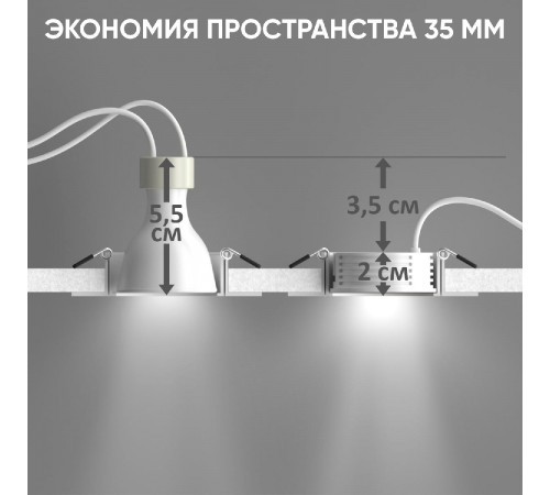 Светодиодный модуль Crystal Lux CLT 090M CLT 090M 7W 3000K WH