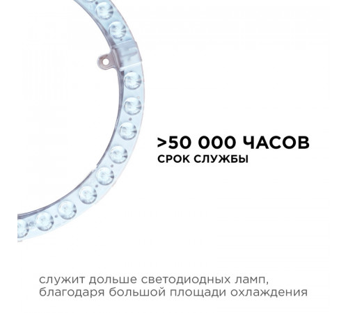 Светодиодный модуль со встроенным драйвером Apeyron 230В 2835 28Вт 2520 лм 6500К 02-64 Светодиодный модуль со встроенным драйвером Apeyron 230В 2835 28Вт 2520 лм 6500К 02-64