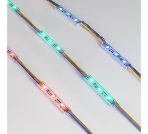 Модуль управляемый Arlight SPI-B3 12V RGB-RAM (0.6W, IP66, 120 deg) 036824 Модуль управляемый Arlight SPI-B3 12V RGB-RAM (0.6W, IP66, 120 deg) 036824