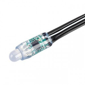 Герметичный управляемый модуль Arlight DMX-UVR-D12 5V Yellow (0.3W, IP67, 90deg) 042987
