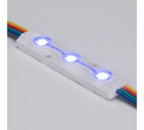 Модуль герметичный Arlight ARL-ORION-R07-12V RGB (5050, 3 LED) 026540 Модуль герметичный Arlight ARL-ORION-R07-12V RGB (5050, 3 LED) 026540