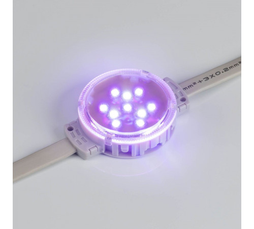 Модуль управляемый Arlight DMX-F10-D50 24V RGBW (2W, IP68, 120 deg) 036825 Модуль управляемый Arlight DMX-F10-D50 24V RGBW (2W, IP68, 120 deg) 036825