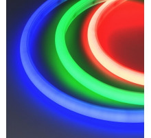Светодиодная герметичная лента Arlight MOONLIGHT-TOP-G120-16x15mm 24V RGB (12 W/m, IP67, 5m, wire x2) 042753