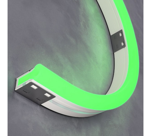 Гибкий неон Maytoni 24В 9,6Вт/м Green 5м IP67 200511 Гибкий неон Maytoni 24В 9,6Вт/м Green 5м IP67 200511