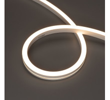 Светодиодная герметичная лента Arlight MOONLIGHT-SIDE-A140-12x17mm 24V Warm3000 (9.6 W/m, IP67, 5m, wire x2) 042784
