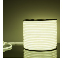 Светодиодный гибкий неон Elektrostandard 220V 9,6W 144Led 2835 IP67 круглый холодный белый, 50 м 4690389134692