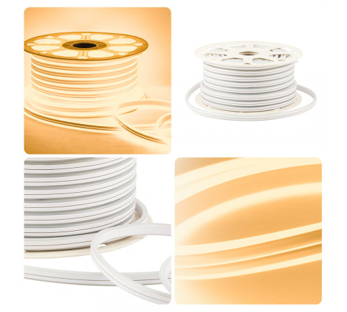 Светодиодный двусторонний неон Apeyron Стандарт 220В 2835 6Вт/м 3000К 50м IP65 17-21