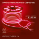 Светодиодный неон мини Apeyron 220В 5,5Вт/м smd2835 120д/м IP65 50м красный 17-36