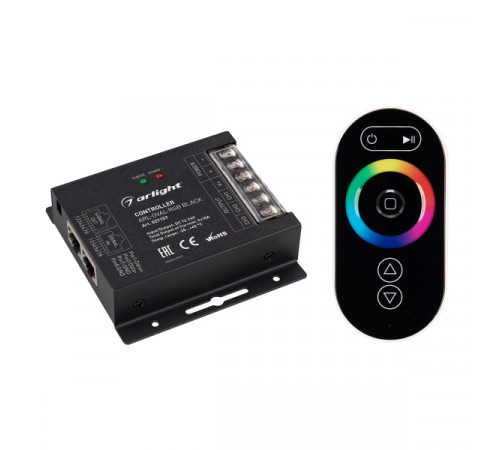 Контроллер Arlight ARL-Oval-RGB Black 027157 Контроллер Arlight ARL-Oval-RGB Black 027157