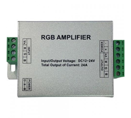 Контроллер для RGB светодиодной ленты Horoz Amplifier 101-001-0288 HRZ01001435 Контроллер для RGB светодиодной ленты Horoz Amplifier 101-001-0288 HRZ01001435