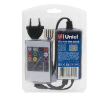 Контроллер для светодиодных RGB лент (10800) Uniel ULC-N20-RGB Black