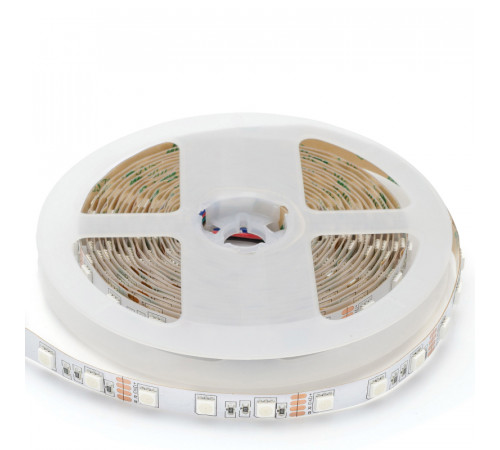 Комплект светодиодной ленты Apeyron 12В 14.4Вт/м smd 5050 60 д/м IP20 5 м RGB (блок, коннектор, контроллер) 10-33