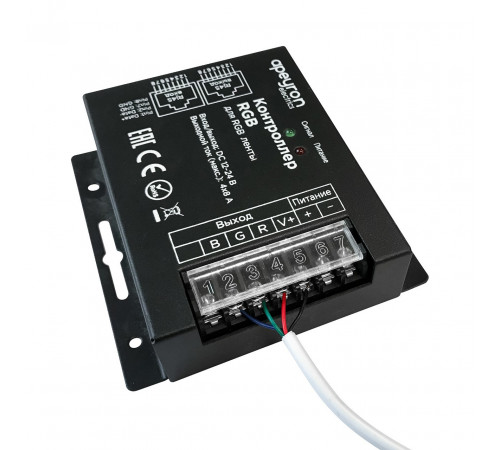 Коннектор для соединения RGB/CCT ленты Apeyron 10мм с контроллером RGB/CCT 09-04