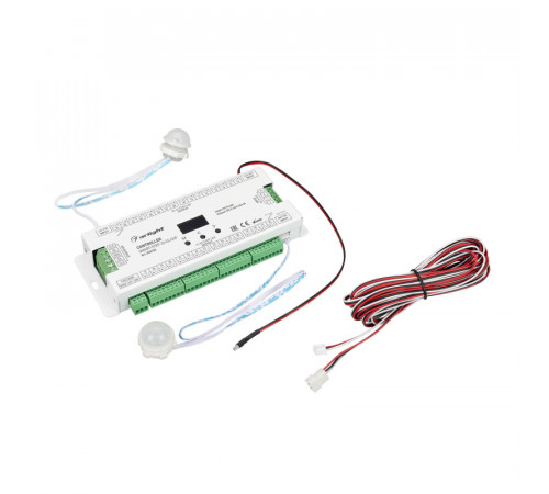 Контроллер лестничный Arlight Smart-Step-32-2S-SUF (5-24V, 32x1A, SPI) 033122 Контроллер лестничный Arlight Smart-Step-32-2S-SUF (5-24V, 32x1A, SPI) 033122
