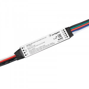 Контроллер Arlight Smart-K48-RGBW-Push-SUF (12-24V, 4x1A, 2.4G) 028442