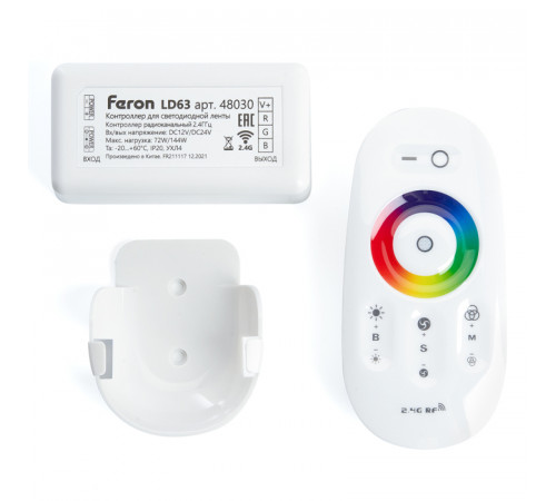 Контроллер RGB для светодиодной ленты Feron LD63 48030 Контроллер RGB для светодиодной ленты Feron LD63 48030