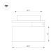 Встраиваемый спот Arlight LGD-POT-BUILT-R85-12W Warm3000 (BK, 100 deg, 230V) 045776