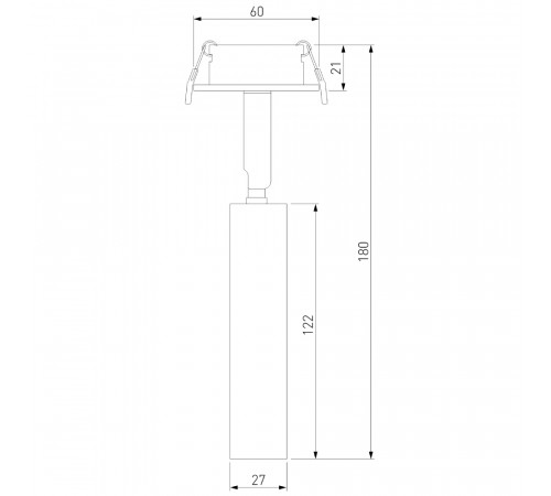 Спот Elektrostandard Diffe 4690389182310 a058214 Спот Elektrostandard Diffe 4690389182310 a058214