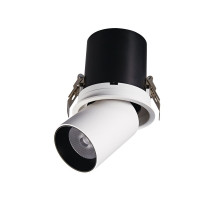 Встраиваемый спот Delight Collection DA3003RR white/black