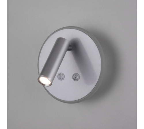 Светодиодный спот Elektrostandard Tera MRL LED 1014 серебро 4690389136559 Светодиодный спот Elektrostandard Tera MRL LED 1014 серебро 4690389136559
