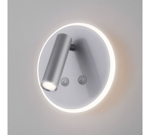 Светодиодный спот Elektrostandard Tera MRL LED 1014 серебро 4690389136559 Светодиодный спот Elektrostandard Tera MRL LED 1014 серебро 4690389136559