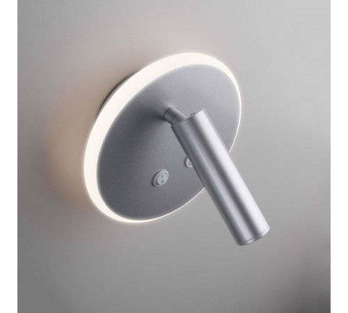 Светодиодный спот Elektrostandard Tera MRL LED 1014 серебро 4690389136559 Светодиодный спот Elektrostandard Tera MRL LED 1014 серебро 4690389136559